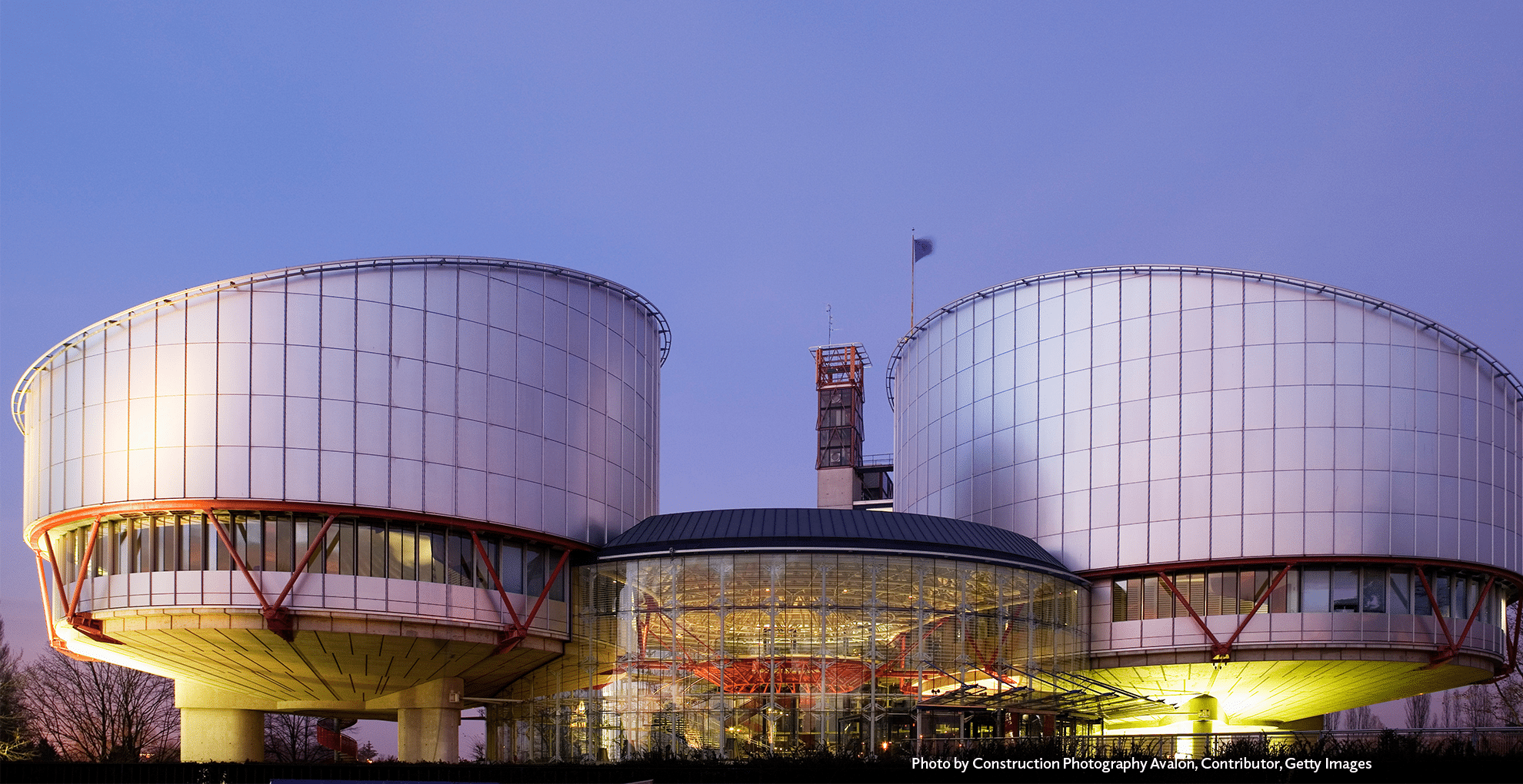 Photo of Strasbourg ECHR.